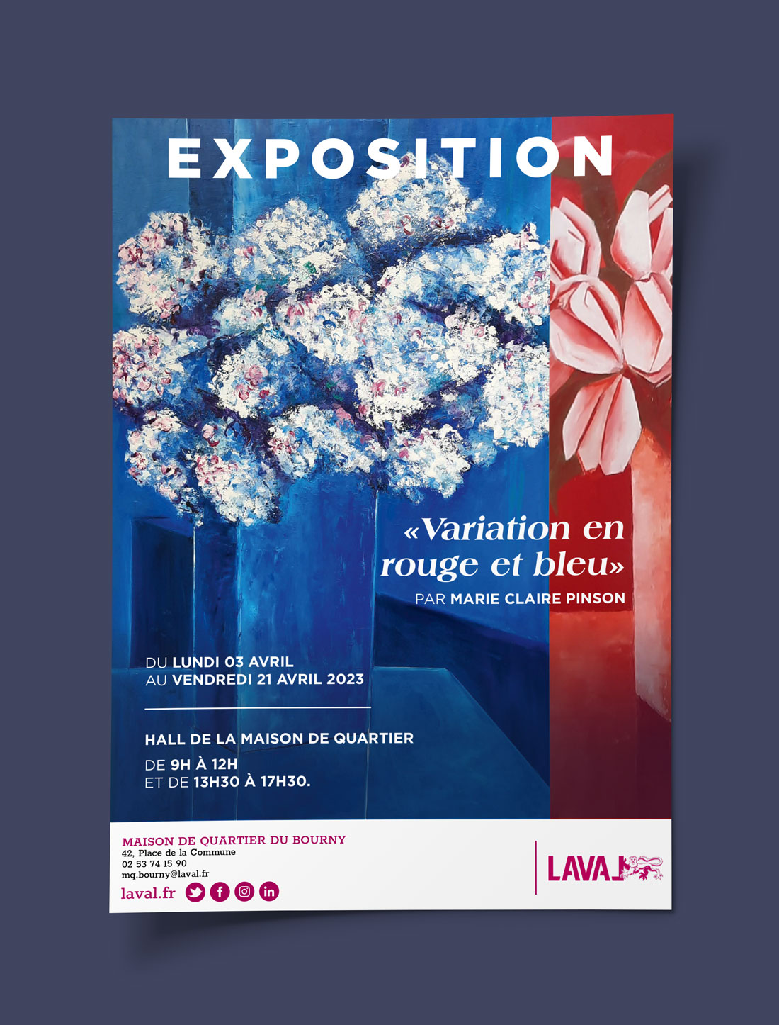 Affiche exposition variation