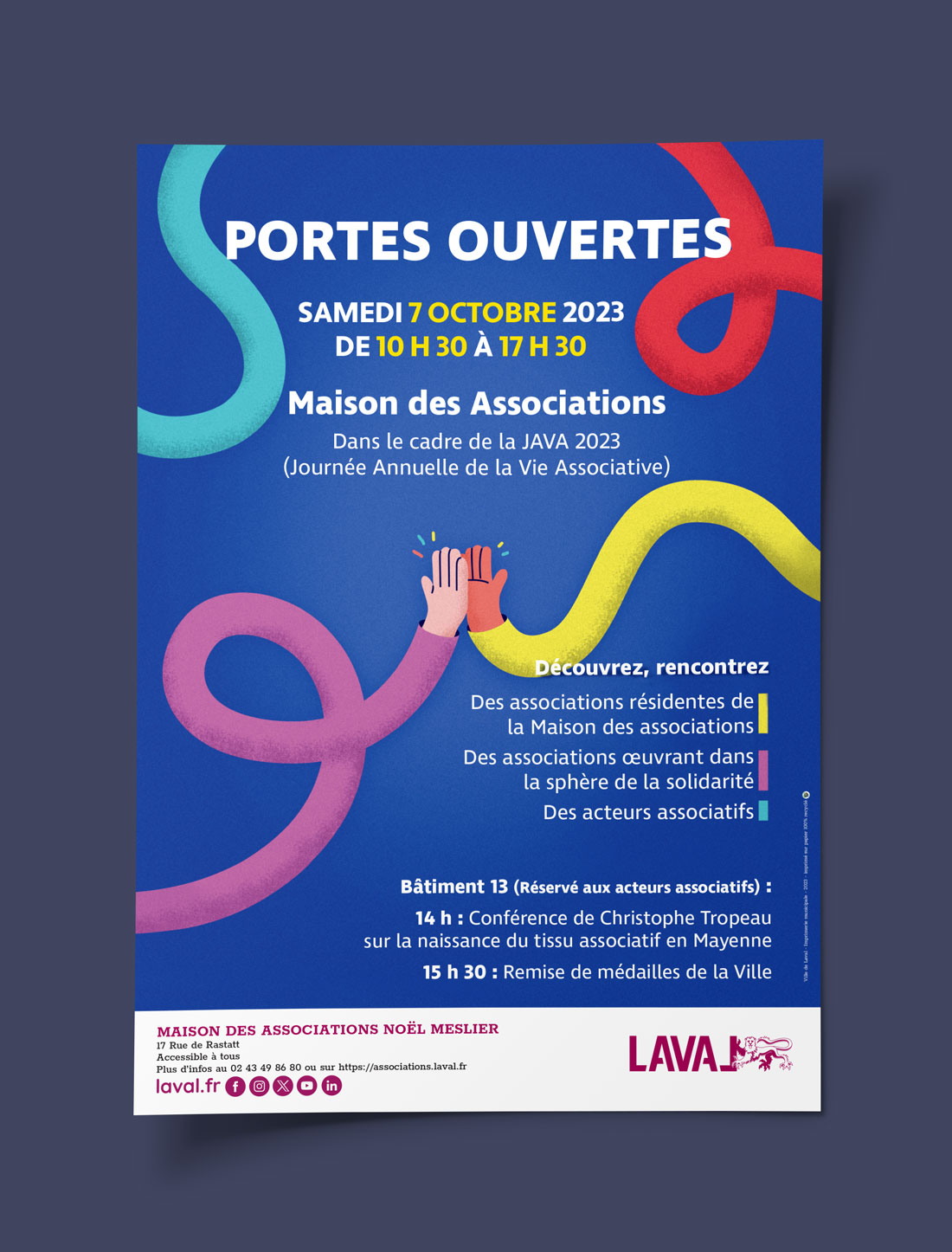 Affiche portes ouvertes