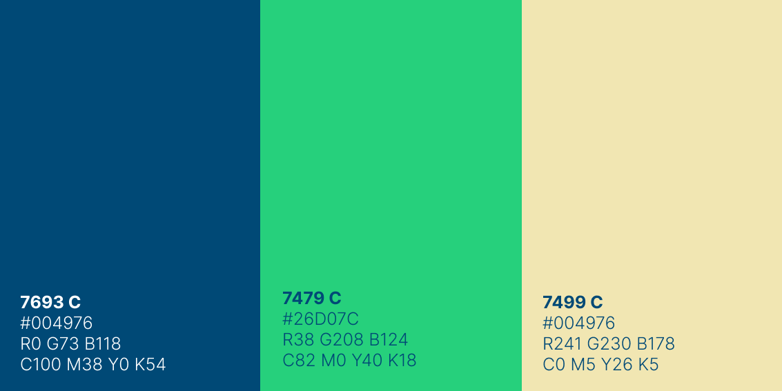 Couleurs charte graphique BDE MMI Laval