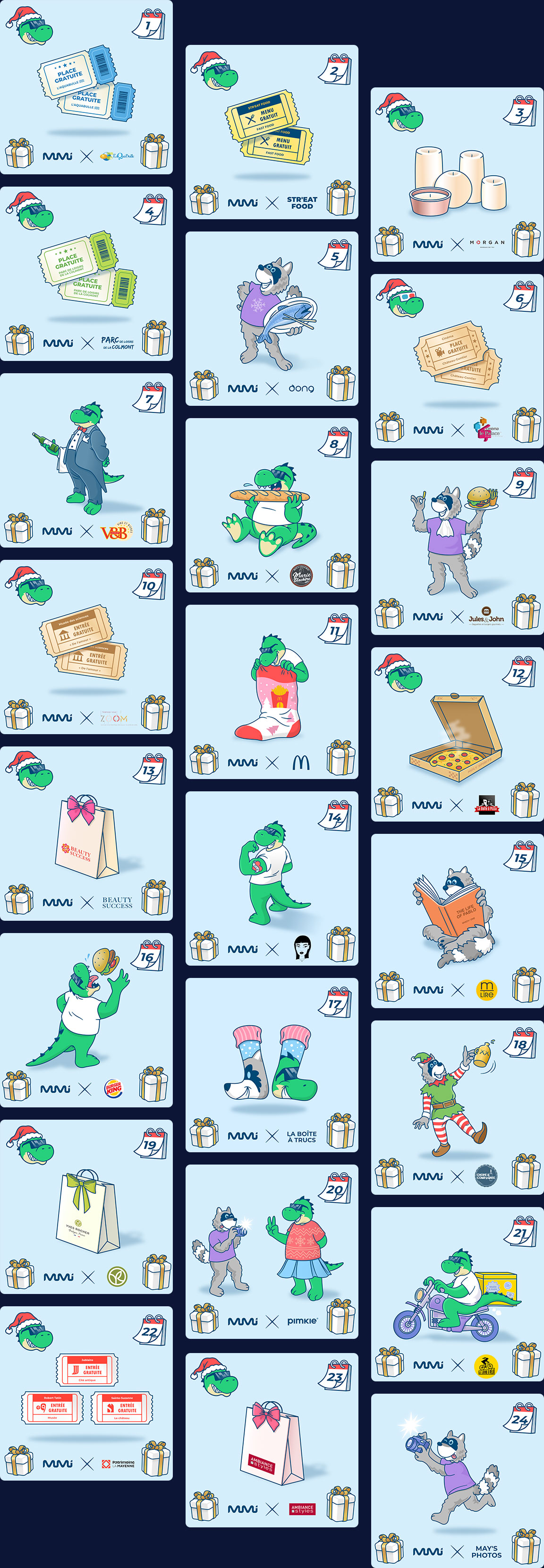 Posts du calendrier de l'avent 2022